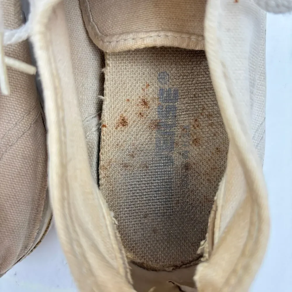 Vintage 90s Jack Purcell Shoes Sneakers Men's 7.5 USA Women's 9.5 Distressed - Picture 9 of 16